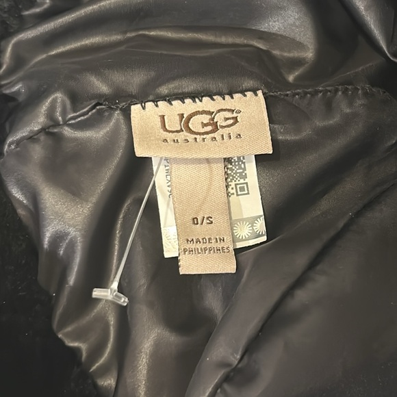 NWOT UGG Black Real Shearling and Polyester Bucket Hat - Picture 5 of 9